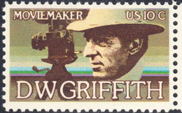 ETATS UNIS Cinéma, DW Griffith Metteur En Scene. Yvert N° 1053 Neuf Sans Charniere. MNH - Kino