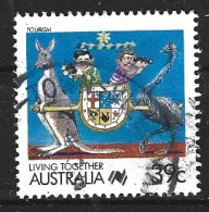 AUSTRALIE. N°1098 Oblitéré De 1988. Emeu. - Straussen- Und Laufvögel