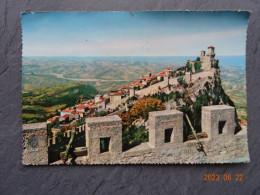 SAN MARINO    ZEER GROTE KAART    13  X  20  CM - San Marino