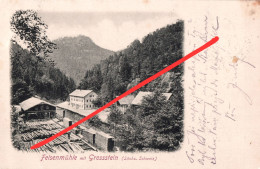 AK Felsenmühle Gasthof Sägewerk A Kirnitzschtal Buschmühle Neumannmühle Hinterhermsdorf Saupsdorf Sächsische Schweiz - Hinterhermsdorf