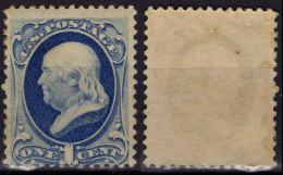 ETATS-UNIS USA  50 * MH Benjamin FRANKLIN Président 1870 (CV 225 €) - Ongebruikt