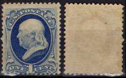 ETATS-UNIS USA  50 * MH Benjamin FRANKLIN Président 1870 (CV 225 €) - Unused Stamps