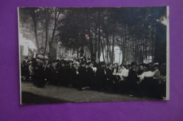 CARTE PHOTO ESPERANO - PARIS -  REPAS - ECRITE EN 1914 - Esperanto