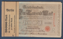 ALLEMAGNE - Suite De  20  Billets De 1000 Mark - 1000 Mark