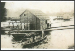 Croatia-----River Mura (Ship Mill,Water Mill,Floating Mill)-----reprinted Photo - Moulins à Eau