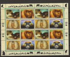 2007 MNH UNO Wien Mi  485-88 Kleinbogen Postfris** - Blocs-feuillets