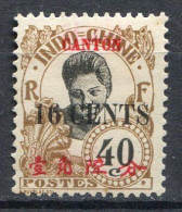 Réf 68 < -- CANTON < N° 77 * Neuf Ch. - MH * - Unused Stamps