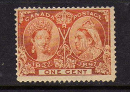 Canada -  (1897) - 1 C. 60eme Anniversaire Du Regne De Victoria - Neuf* - MH - Ungebraucht