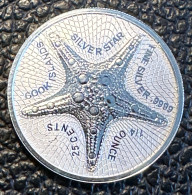 Cook Islands 25 Cents 2021 "Silver Star" - Isole Cook