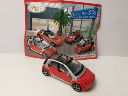 Kinder : MPG TT-091 Smart's Rot 2006 - Roadster  Coupé  + BPZ - Montables