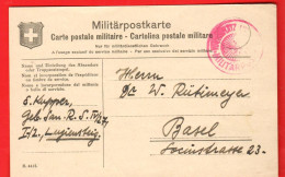 ZVI-20 Militärpostkarte Poste Militaire Cachet Militärpost Ecrite En 1927 - Oblitérations