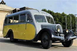 Citroen Type U23 Ancien Autobus (1947)  - 15x10cms PHOTO - Bus & Autocars