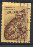 1983  Tigre 5000 Won  Oblitéré - Korea (...-1945)