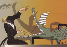 ILLUSTRATEUR ZACOT LE PIANISTE CROCODILE - Zacot, Fernand