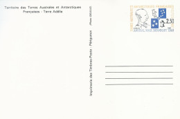 TAAF Carte Postale N°1-CP Amiral Max Douguet Neuf** - Postwaardestukken