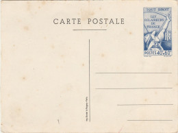 France ** Entier à Type Spéciaux N° 15 - CP - 40c + 60c - Eclaireurs De France En L'état. - Cartes Postales Types Et TSC (avant 1995)