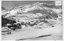 Hospental - Winterhorn Mit Skiabfahrtsrouten - Hospental