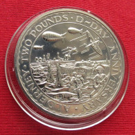 Alderney 2 Pound 1994 D-DAY - Channel Islands