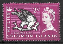 BRITISH SOLOMON Is..QUEEN ELIZABETH..II..(1952-22.)..." 1965.."..SANDFORD'S  EAGLE......2/-....SG122........MH. - Iles Salomon (...-1978)