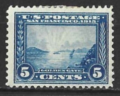 USA..." 1913.."......5c.....SG425.....PI0......( CAT.VAL.£60...).... MH.. - Ungebraucht