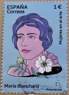 ESPAGNE SPANIEN SPAIN ESPAÑA 2022 WOMEN IN ART MUJERES EN EL ARTE. MARÍA BLANCHARD USED ED 5612 MI 5663 YT 5368 SN 4646 - Used Stamps