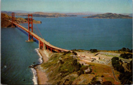 California San Francisco Aerial View Of Golden Gate Bridge 1965 - San Francisco