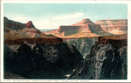 Arizona Grand Canyon National Park No Man's Land From Near Hermit Trail Fred Harvey Detroit Publishing - Gran Cañon