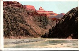 Arizona Grand Canyon National Park Zoroaster From The River Fred Harvey Detroit Publishing - Grand Canyon