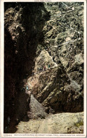 Arizona Grand Canyon National Park Canyon Devil's Corkscrew On Bright Angel Trail Fred Harvey Detroit Publishing - Autres & Non Classés