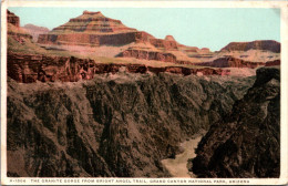 Arizona Grand Canyon National Park Granite Gorge From Bright Angel Trail Fred Harvey Detroit Publishing - Autres & Non Classés