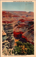 Arizona Grand Canyon National Park Northeast From Near El Tovar Hotel 1939 Fred Harvey - Gran Cañon