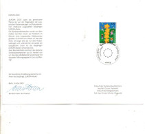 EUROPA ALLEMAGNE ENCART FDC 2000 - 2000