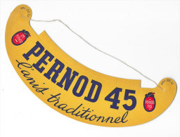 PARE-SOLEIL - Papier Publicitaire "PERNOD 45" Avec Son élastique -TB.Etat - Cappellini