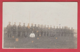 Comines-Warneton/ Tenbrielen Duits Fotokaart - Groupe De Soldats Allemands / Kasino  ( Voir Verso ) - Comines-Warneton - Komen-Waasten