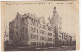 Newtown High School, Elmhurst, New York City.  - Dr. J.D. Dillingham Principal - (USA) - 1923 - Queens