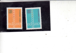 TURCHIA 1971 -  Unificato 1981/2** - Europa-CEPT - 1971