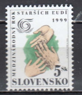 Slovakia 1999 - International Year Of Seniors, Mi-Nr. 342, MNH** - Nuevos