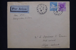 ALGERIE Française - Lettre Par Avion - Bone Alger - 1935 - A 518 - Poste Aérienne