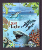 BURUNDI 2012 PROTECTION DE LA NATURE-DAUPHINS  YVERT N°B228 NEUF MNH** - Dauphins
