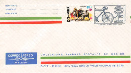 MEXICO - AIR MAIL $1,60 BICICLITAS Unc / *166 - México