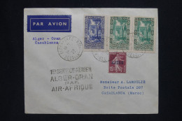 ALGERIE Française - Lettre Par Avion - A Voir - A 522 - Aéreo