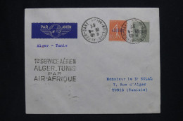 ALGERIE Française - Lettre Par Avion - A Voir - A 523 - Posta Aerea