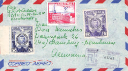 GUATEMALA - REGISTERED AIR MAIL 1961 - HAMBURG/DE / *171 - Guatemala