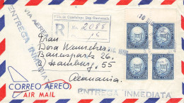 GUATEMALA - REGISTERED AIR MAIL 1965 - HAMBURG/DE / *172 - Guatemala