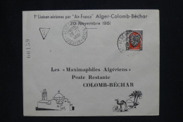 ALGERIE Française - Lettre Par Avion - A Voir - A 538 - Airmail