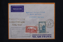 ALGERIE Française - Lettre Par Avion - A Voir - A 540 - Luftpost