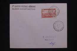 ALGERIE Française - Lettre Par Avion - A Voir - A 542 - Aéreo