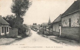 La Motte En Santerre * La Route De St Quentin - Autres & Non Classés