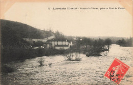 Limousin Illustre Vue Sur La Vienne Prise Au Pont De Condat - Condat Sur Vienne