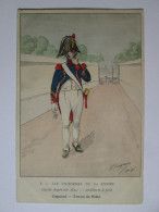 France-Les Uniformes Du I Er Empire:Garde Imperiale 1810 Carte Postale 1908 Ecrit - Uniformes